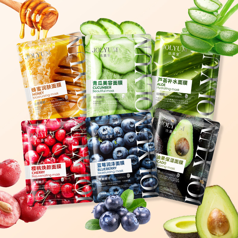 Skincare Omg - Фруктовая увлажняющая маска для лица, 5