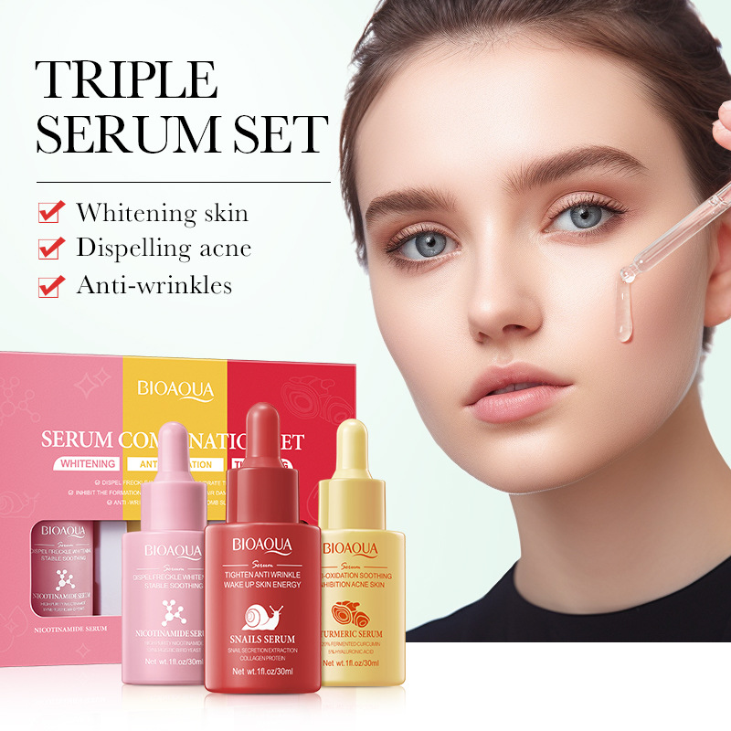 3 шт./компл. BIOAQUA витамин С – обзор и цена Skincare Vitamin C